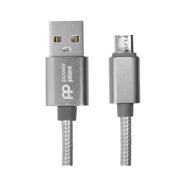 Дата кабель USB 2.0 AM to Micro 5P 1.0m PowerPlant (CA912339) - изображение 1