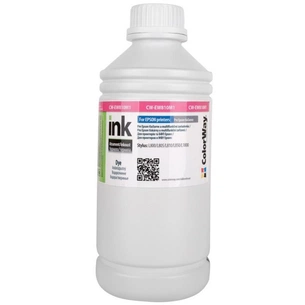 Чорнило ColorWay Epson L800/810/850 1л Magenta (CW-EW810M1) зображення 1