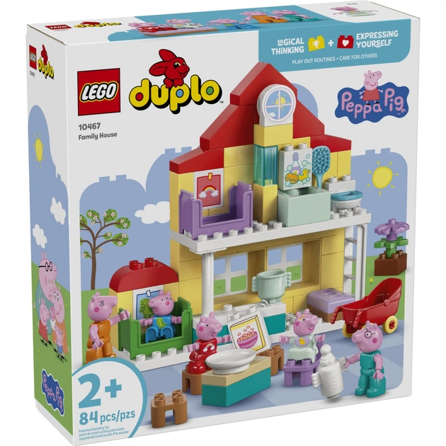 Конструктор LEGO DUPLO Peppa Pig Сімейний будинок (10467) - зображення 1