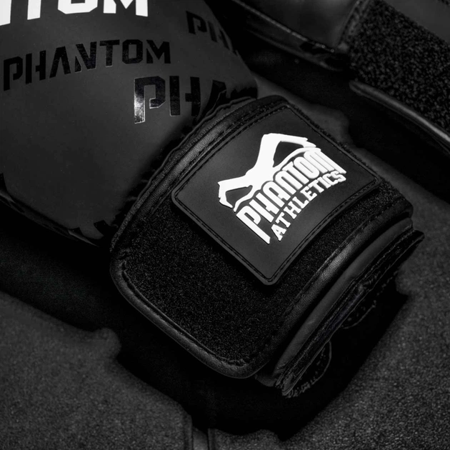Боксерські рукавички Phantom APEX Velcro Black 12 унцій (PHBG2368-12) - picture 8