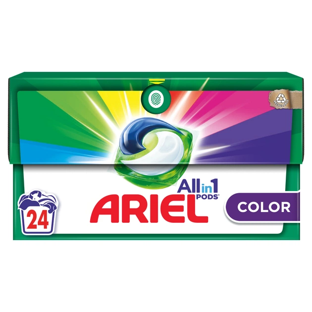 Капсули для прання Ariel Pods Все-в-1 Color 24 шт. (8001090726827) - зображення 1