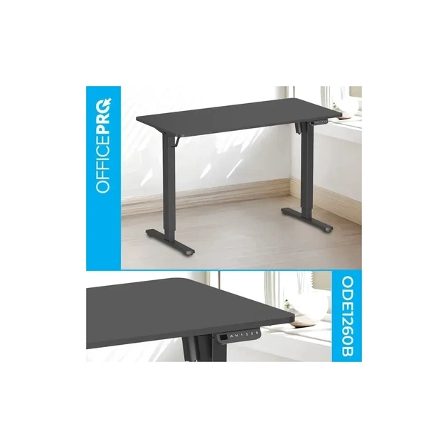 Комп'ютерний стіл OfficePro ODE1260B Black (ODE1260B) - зображення 3