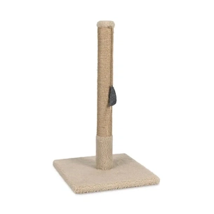 Дряпка (кігтеточка) для котів Природа Мімі 36x36x64 см (бежева) (4823082425235) зображення 1