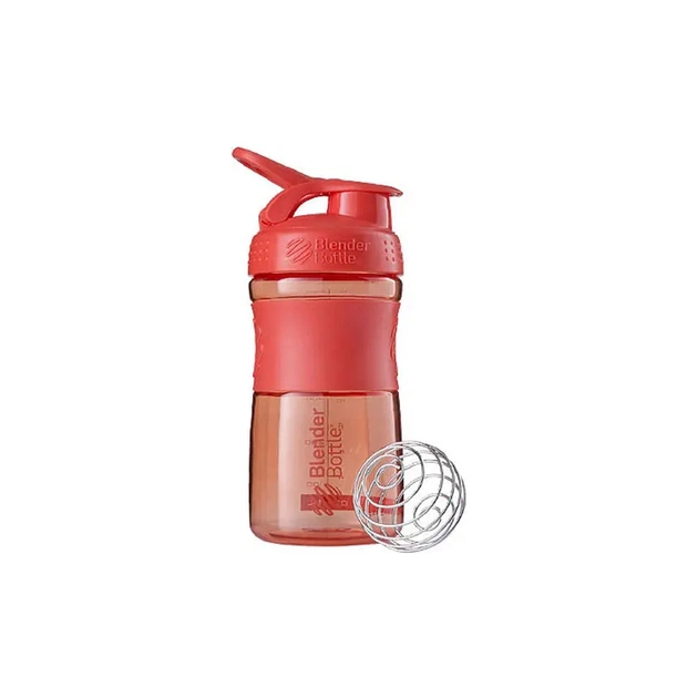 Шейкер спортивний BlenderBottle SportMixer 20oz/590ml Coral (SM 20oz Coral) - picture 2
