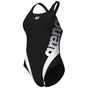 Купальник Arena Stripeflo Swimsuit Swim Pro Ba 011175-551 чорний, білий 38 (3468337721529) - уменьшенное изображение 6
