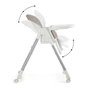 Стульчик для кормления Kinderkraft Tulo Beige (5902533928781) - уменьшенное изображение 2