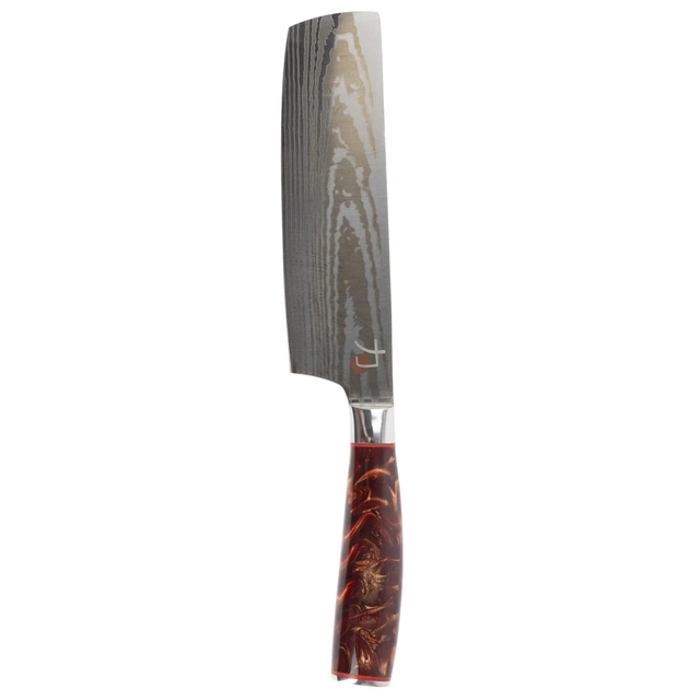 Кухонний ніж MasterPro Tetsu, для шинкування 17.5 см, коричневий (BGMP-4125-BR) - зображення 1