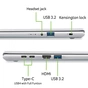 Ноутбук Acer Aspire Go 15 AG15-72P-56D7 (NX.JSVEU.007) Silver - зменшене зображення 4