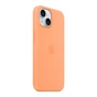 Чохол до мобільного телефона Apple iPhone 15 Silicone Case with MagSafe Orange Sorbet (MT0W3ZM/A) - зменшене зображення 6