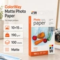 Фотопапір ColorWay 10x15 190г matte, 100с (PM1901004R) - зменшене зображення 5