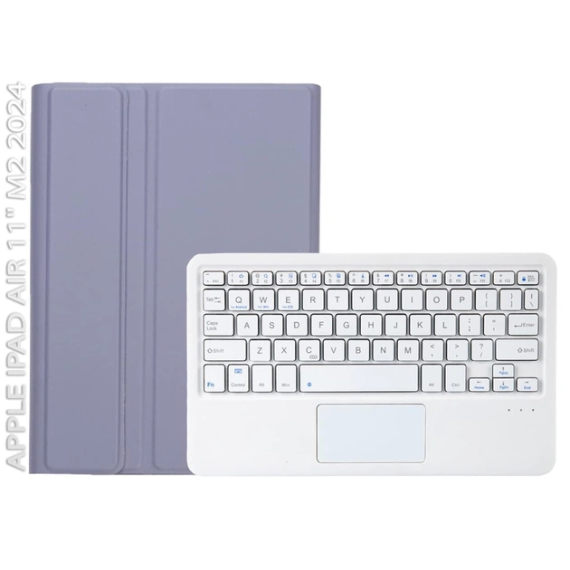 Чохол до планшета BeCover Keyboard+TouchPad Apple iPad Air 11" M2/M3 (2024/2025) Purple (712600) - изображение 1