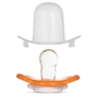 Пустушка Baboo Sea Life силіконова, 6+ міс (помаранчева) (5-028) - зменшене зображення 3