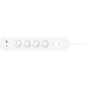 Мережевий фільтр живлення Belkin 4хТипE, 16А, USB-A/USB-C 18Вт, 2м (SRB001CA2M) - зменшене зображення 3