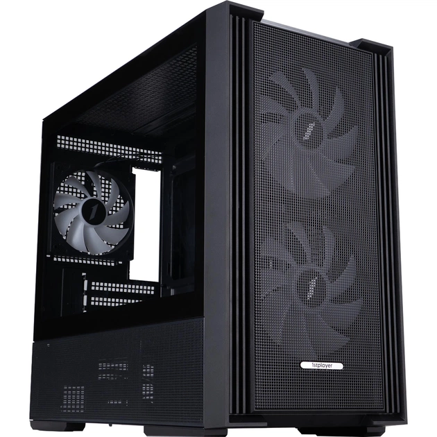 Корпус 1stPlayer AU6-BK-2FA7-14-2FA7R-1FA7 Black - picture 5