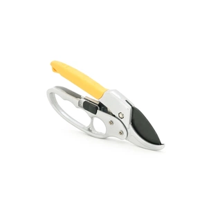 Секатор Voltronic YT-SK5Y, храповий механізм, 205мм, 25мм, сталь SK5, з фіксатором, Yellow/Gray, Blister (YT-SK5Y-Bl) зображення 1
