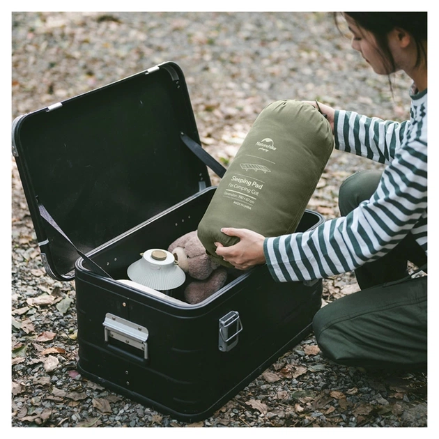 Туристичний килимок Naturehike для розкладного ліжка CNK2300DZ022, 190х67 см, темно-зелений (6976507668316) - picture 9