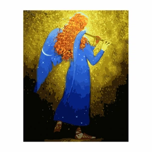 Картина по номерам Strateg Сяйво янгола 40х50 см (VA-2829) зображення 1