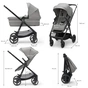 Коляска Kinderkraft 3 в 1 Newly Moonlight Grey (KSNEWL00GRY3000) (5902533921874) - зменшене зображення 8