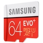 Карта пам'яті Samsung 64GB microSDXC class 10 UHS-I EVO PLUS (MB-MC64DA/RU) - зменшене зображення 3