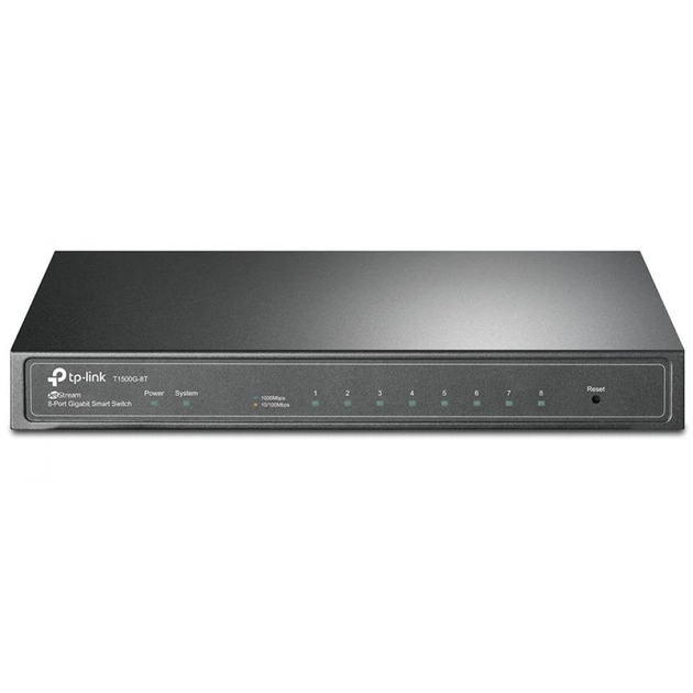 Комутатор мережевий TP-Link T1500G-8T - изображение 1
