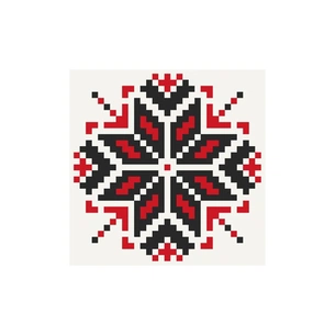 Картина по номерам ArtCraft Етнічний орнамент 30х30 см (13039-AC) зображення 1
