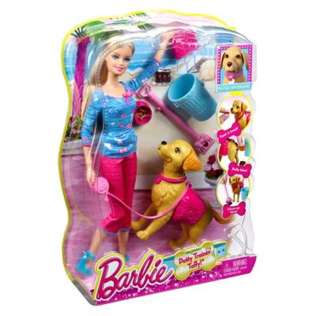 Лялька Barbie з собачкою (BDH74) - изображение 1