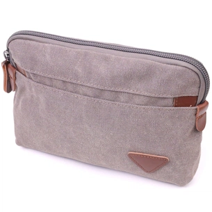 Сумка Vintage З текстилю Сіра (21259) зображення 1