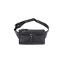 Сумка Vintage На пояс Чорна (14735) - зменшене зображення 1