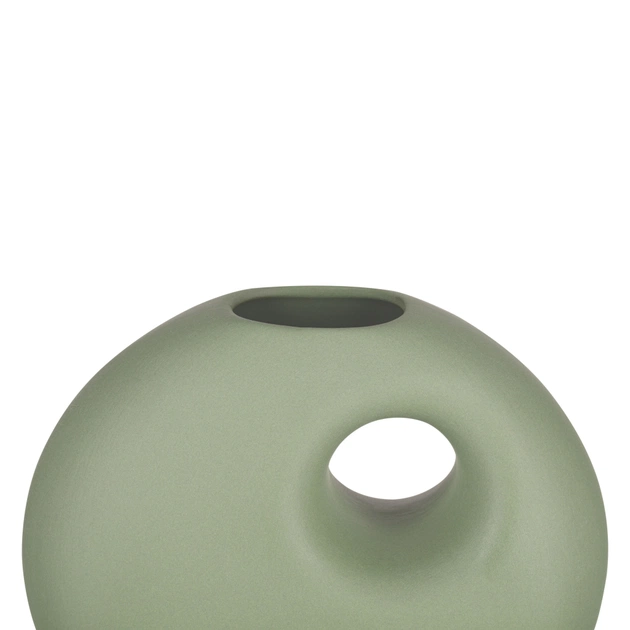 Ваза Ardesto Capri, 14х12см, порцеляна, зелений (AR3809O) - picture 3