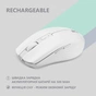 Мишка 2E MF270 Silent Rechargeable Wireless White (2E-MF270WWH) - зменшене зображення 5