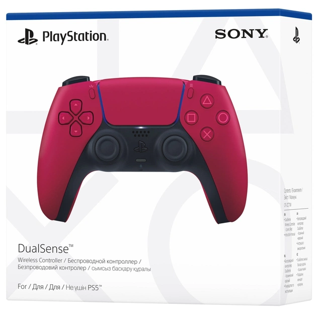 Геймпад Sony Playstation DualSense Bluetooth PS5 Cosmic Red (1000040190) - picture 5