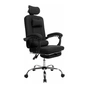 Офісне крісло GT Racer X-8003 Black - зменшене зображення 1
