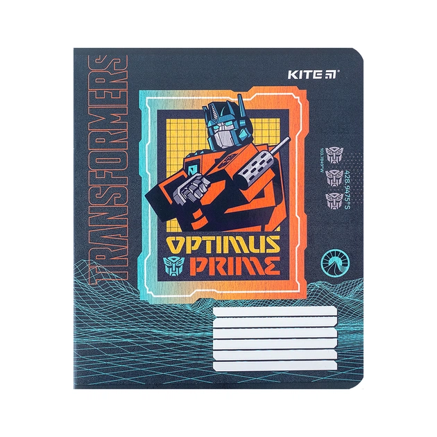 Зошит Kite Transformers 18 аркушів, клітинка (TF24-236) - picture 3