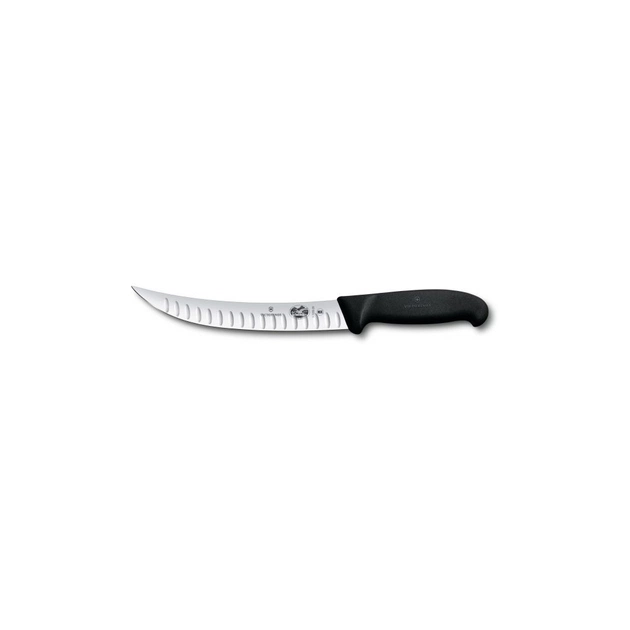 Кухонний ніж Victorinox Fibrox Butcher 20 см Black (5.7223.20) - зображення 1