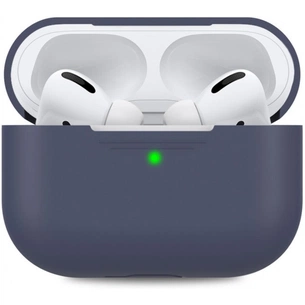Чохол для навушників MakeFuture Apple AirPods Pro Silicone Blue (MCL-AAPBL) зображення 1