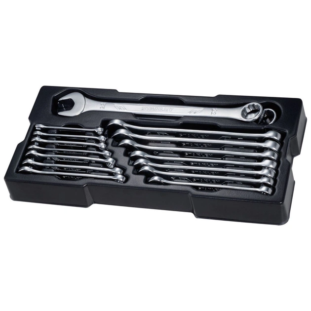Ключ Stanley комбінованих MaxiDrive, 16 шт., у ложементі (STMT1-74178) - зображення 1
