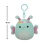 М'яка іграшка Squishmallows на кліпсі - Метелик Рейна 9 см (SQCP00181) - зменшене зображення 2