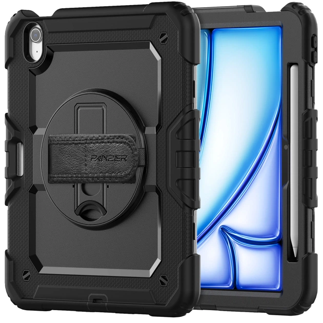 Чохол до планшета Armorstandart Panzer iPad Air 11 2024 Black (ARM82526) - зображення 1