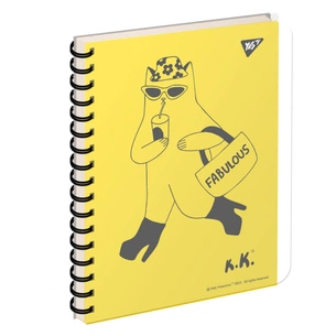 Блокнот Yes А5/144 пл. обкл. Tattoo cats (681871) изображение 1