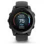 Смарт-годинник Garmin fenix E, 47mm, Slate Gray Steel/Black, GPS (010-03025-01) - зменшене зображення 7