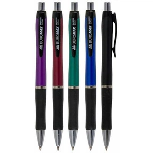 Ручка кулькова Buromax retractable, 0.7 мм (BM.8228) зображення 1