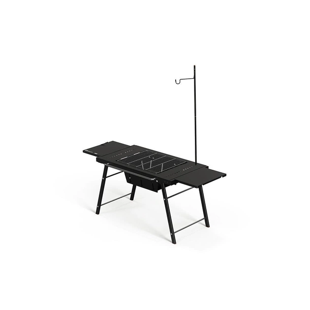 Туристичний стіл Naturehike для барбекю сталевий CNK2300CW014 чорний (6976023923289) - зображення 1