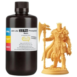 Фотополімерна смола ELEGOO Resin, ABS-like 3.0 pro 1кг, yellow (50.103.0257) зображення 1