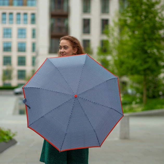 Парасоля Fulton L354-041154 Minilite-2 Houndstooth Red Border (L354-041154) - зображення 3