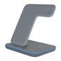 Зарядний пристрій Canyon WS-303, 3in1 Wireless Dark Grey (CNS-WCS303DG) - зменшене зображення 2
