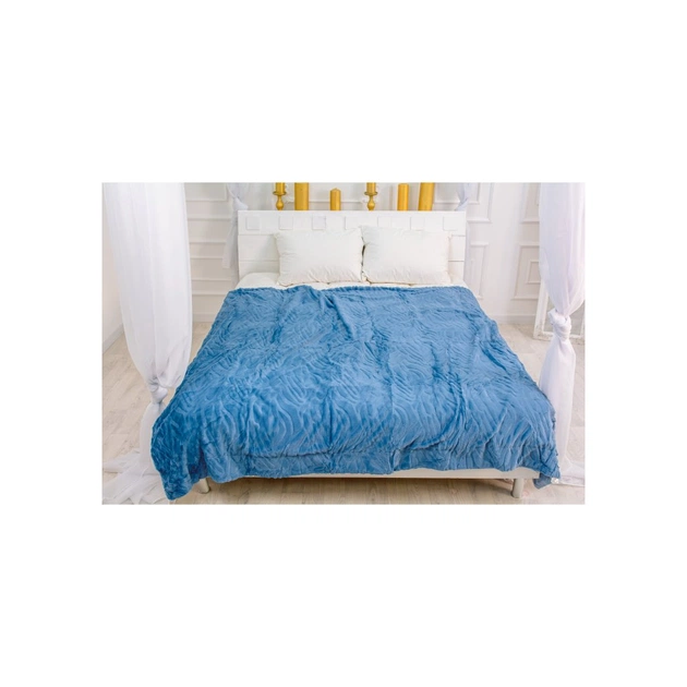 Плед MirSon 1012 Aurora Blue 150x200 (2200002980067) - изображение 1