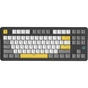 Клавіатура Ajazz AK870 V2 Flying Fish Switch USB UA Black/Grey/Yellow (AK870-V2-FF-BGY) - уменьшенное изображение 1