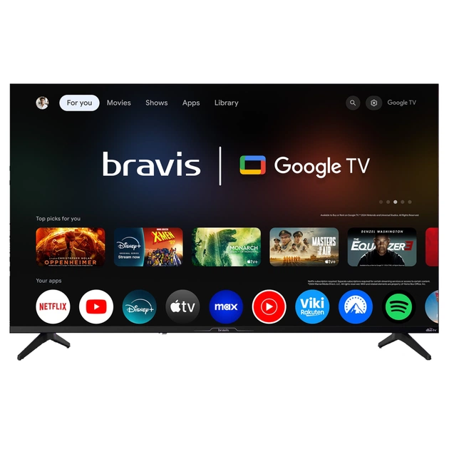 Телевізор Bravis 43L7000Q - зображення 10