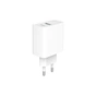Зарядний пристрій Gembird USB-A + Type-C (PD20W + QC3.0 18W) white (TA-UC-PDQC20-01-W) - зменшене зображення 4
