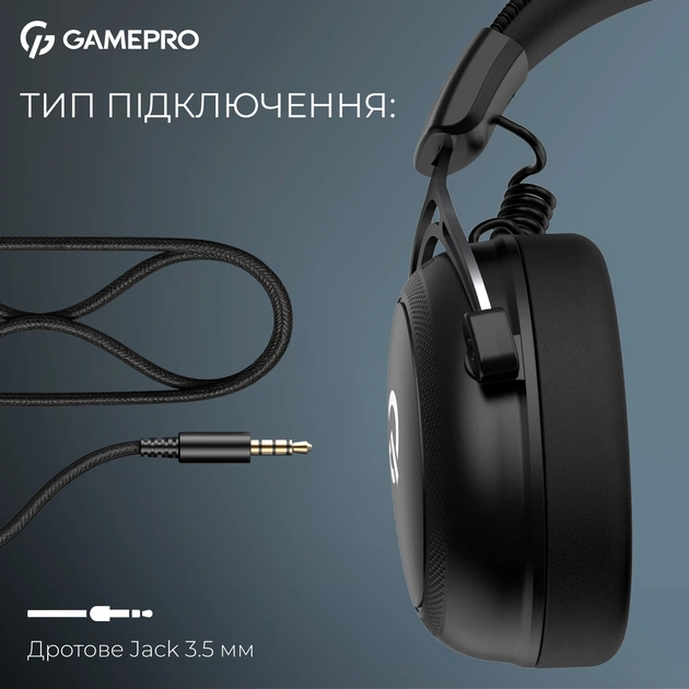 Гарнітура GamePro Asgard Skald Origin Black (HS850B) - picture 9